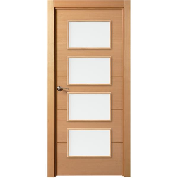 PUERTA V4H/4V HAYA VAPORIZADA BARNIZADA 2030X725X35 (1 UN)